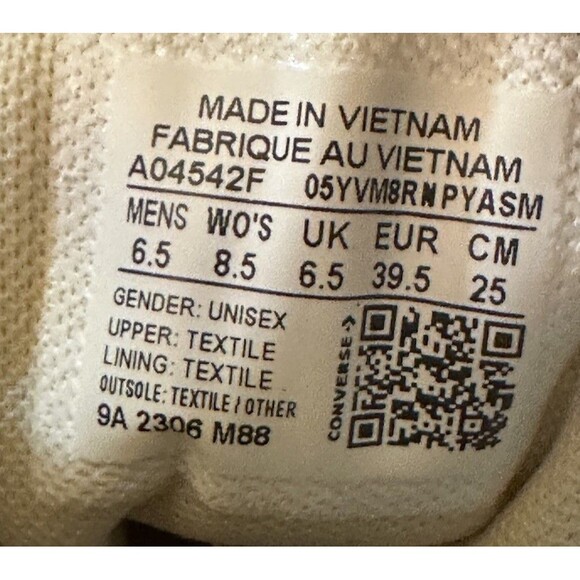 Converse Chuck Taylor All Star Hi-Top SK8 Shoes Sneakers Violet Womens Size 8.5 - Picture 8 of 9